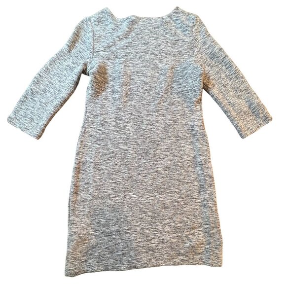 French Connection Women Ottoman Knit Jersey Dress Corp Core Academia Minimalist - Picture 8 of 9